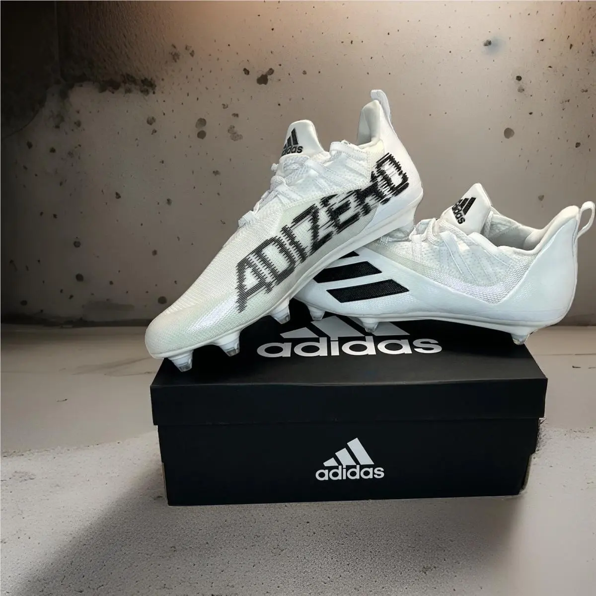 Unreleased  Adizero 21 Detachable Football Cleats White Men’s SZ 11.5 by Adidas