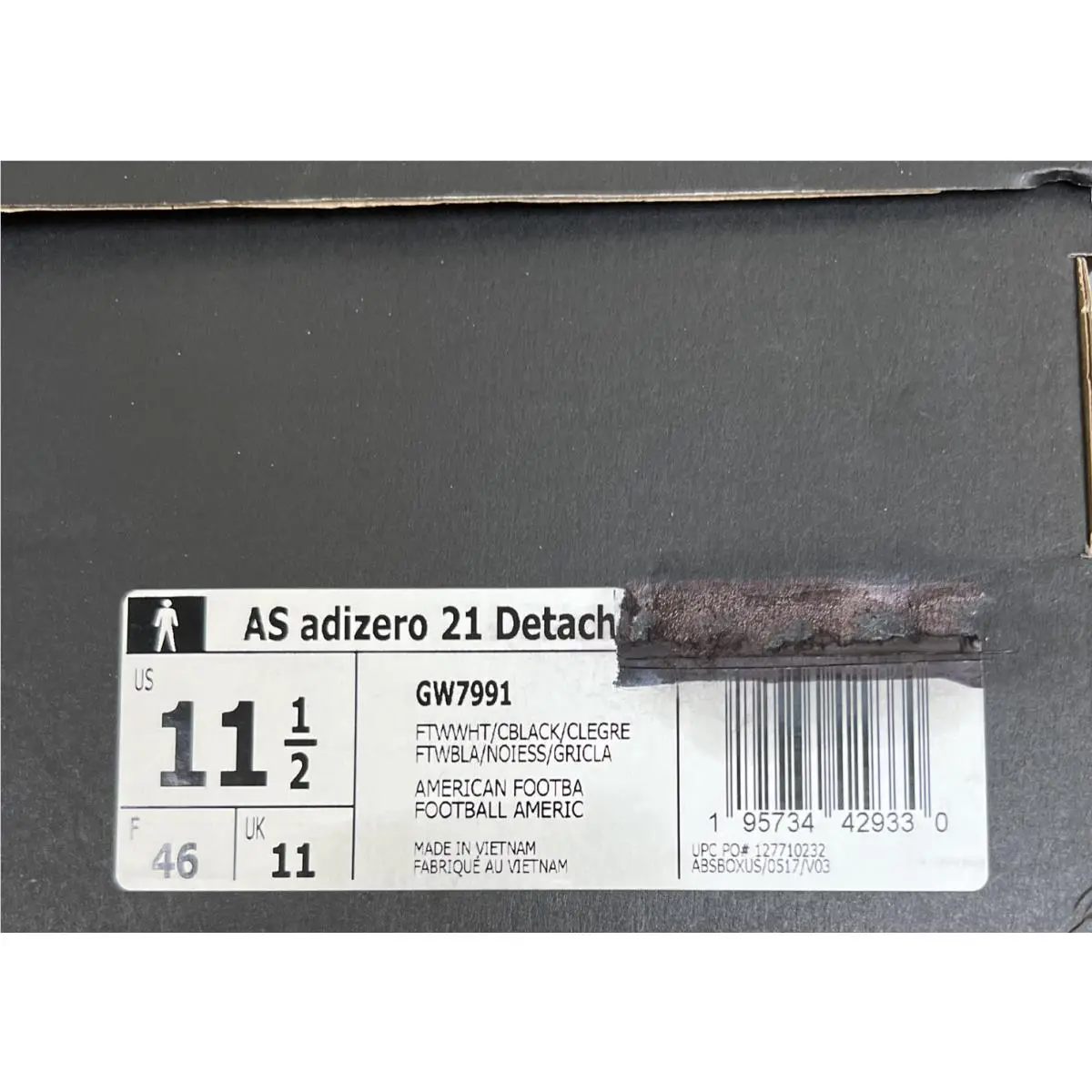 Adidas shoes - adidas adizero21 - GW7991 - White (UPC: 0195734429330) 7