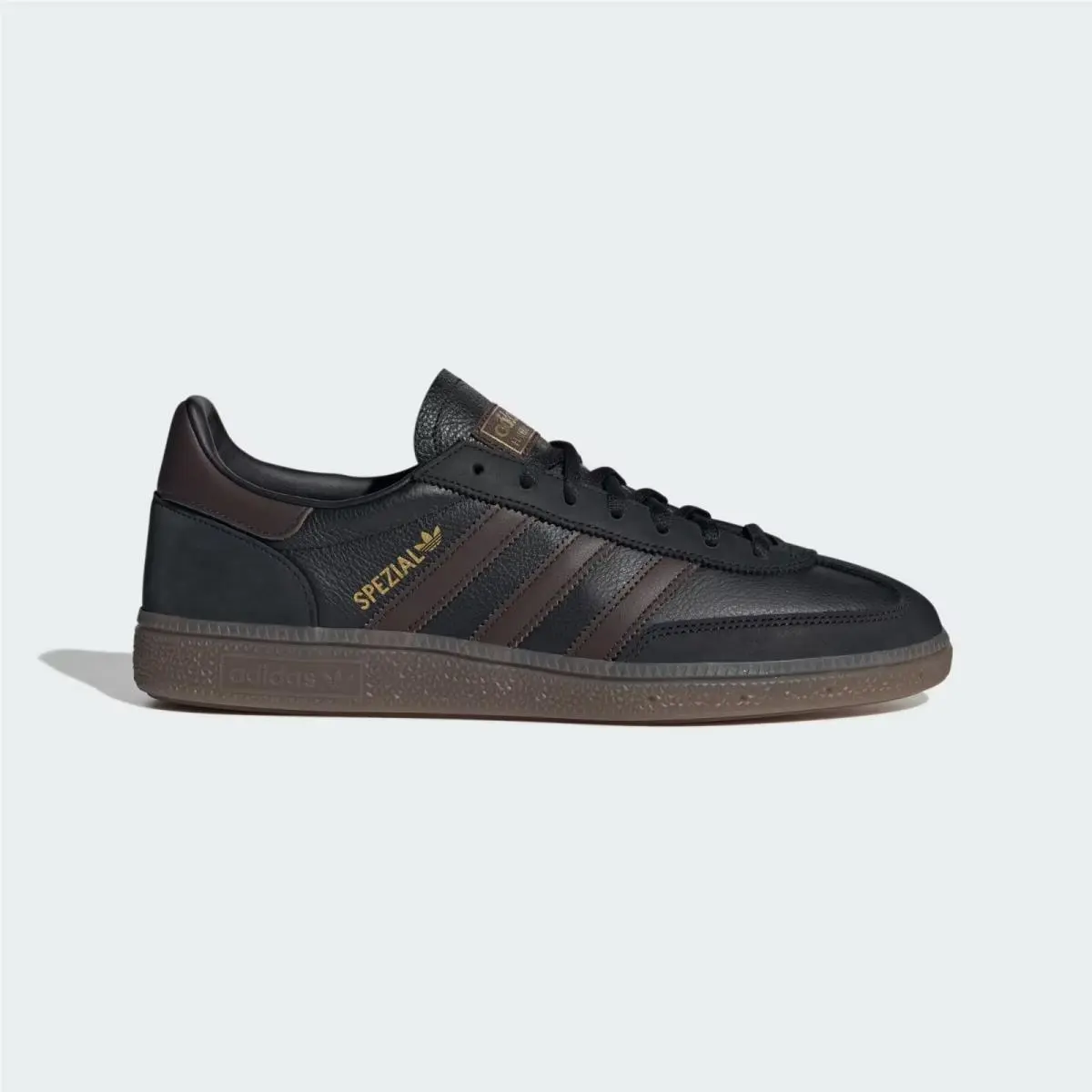 Adidas Handball Spezial Shoes in Core Black / Dark Brown Size 10 US