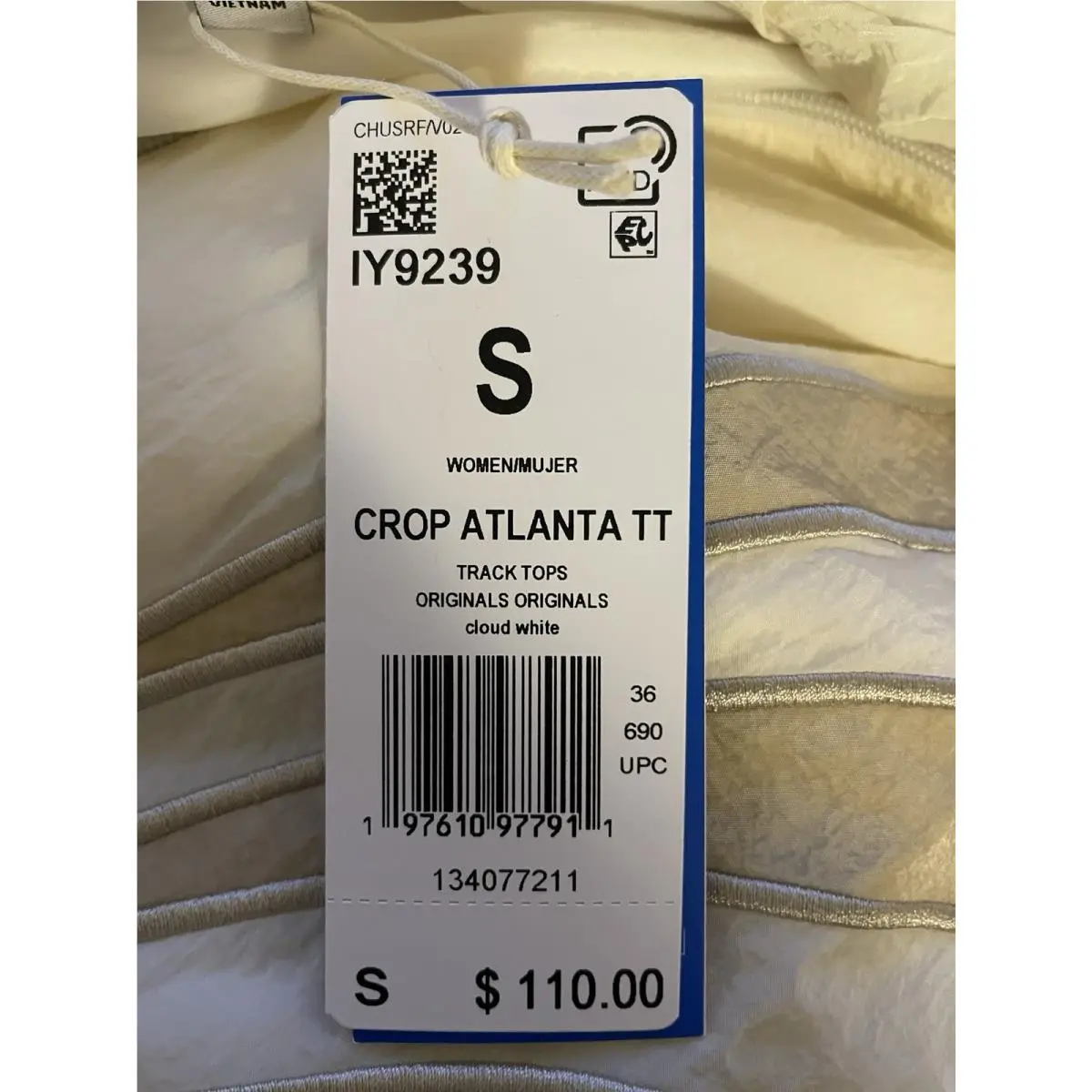 Adidas clothing - Adidas Atlanta Cutline - Atlanta Cutline - IY9239 - White 6