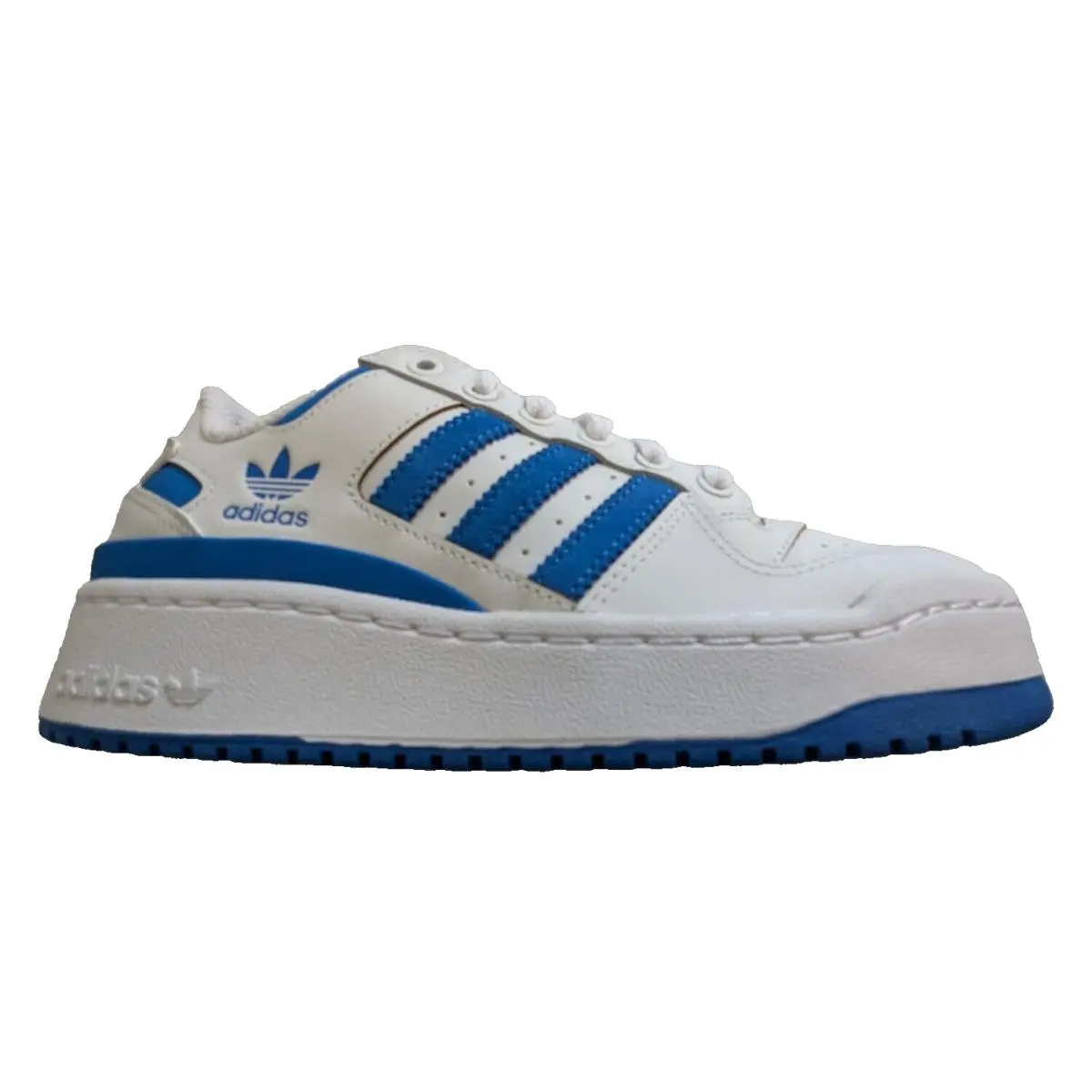 Adidas 5.5 Womens Forum Bold Stripes Originals Sneakers White/blue Bird ID0564 N