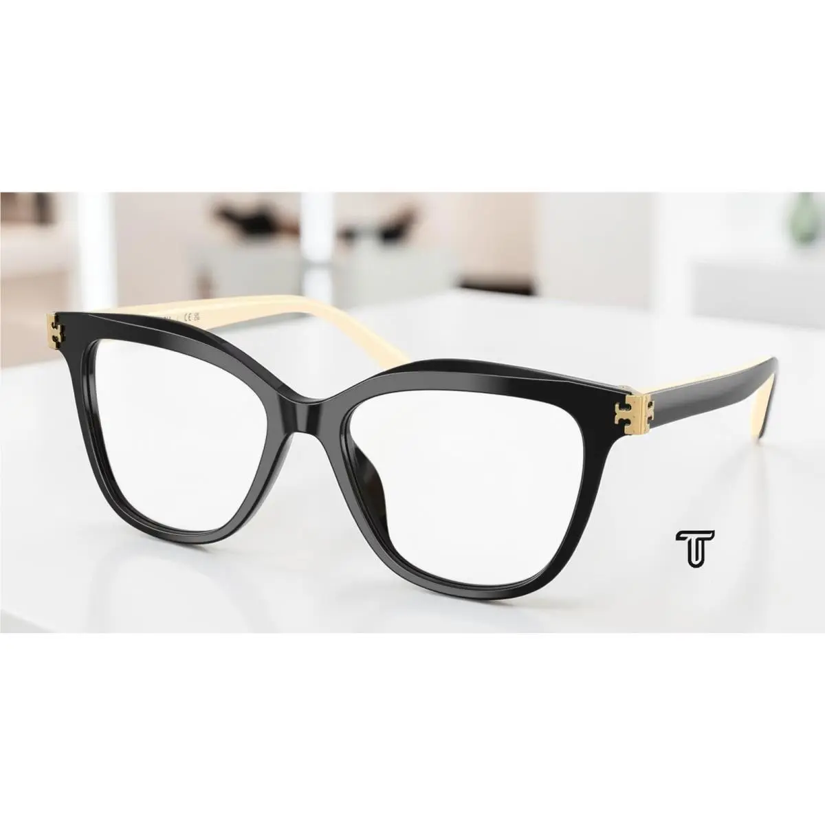 TY2169U 1709 Black Demo Lens 54 mm Women`s Eyeglasses by Tory Burch