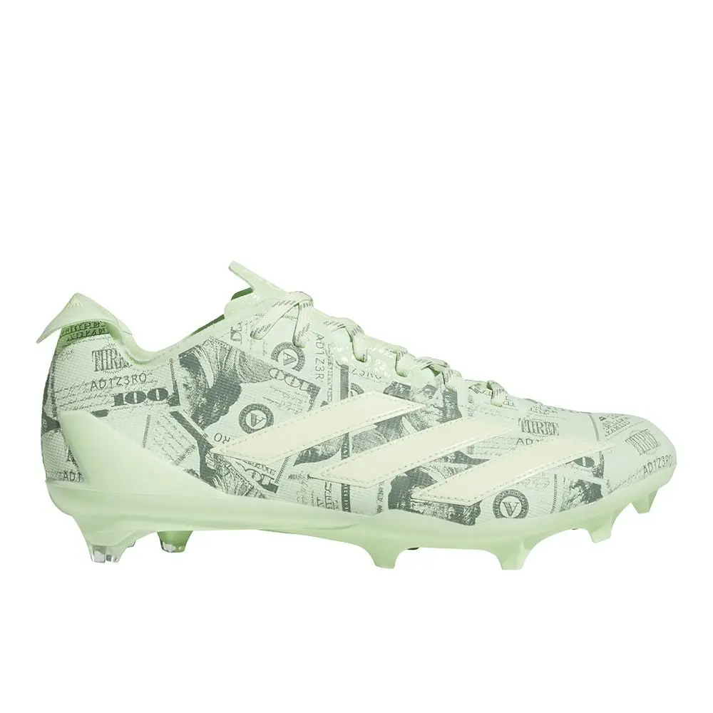 Adidas Adizero Electric Ii Currency Neutral American Football Cleats Unisex Size - Green