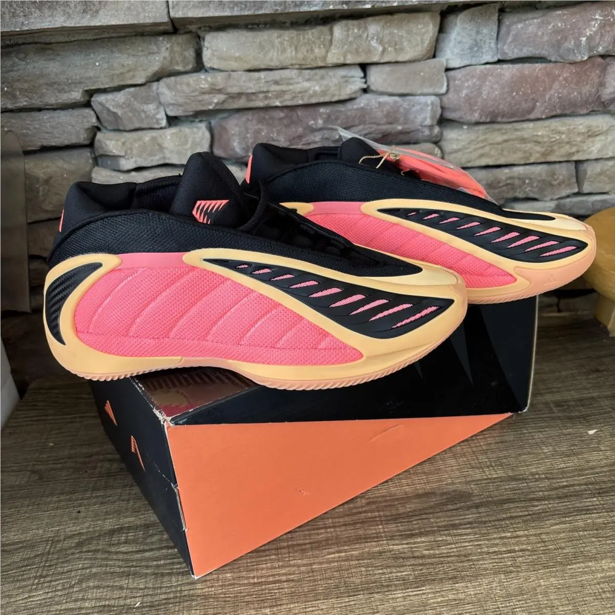Adidas shoes - CORE BLACK-JS3515-SIZE 6 - CORE - ACID ORANGE/CORE BLACK/ACID RED (UPC: 0197626447613) 7