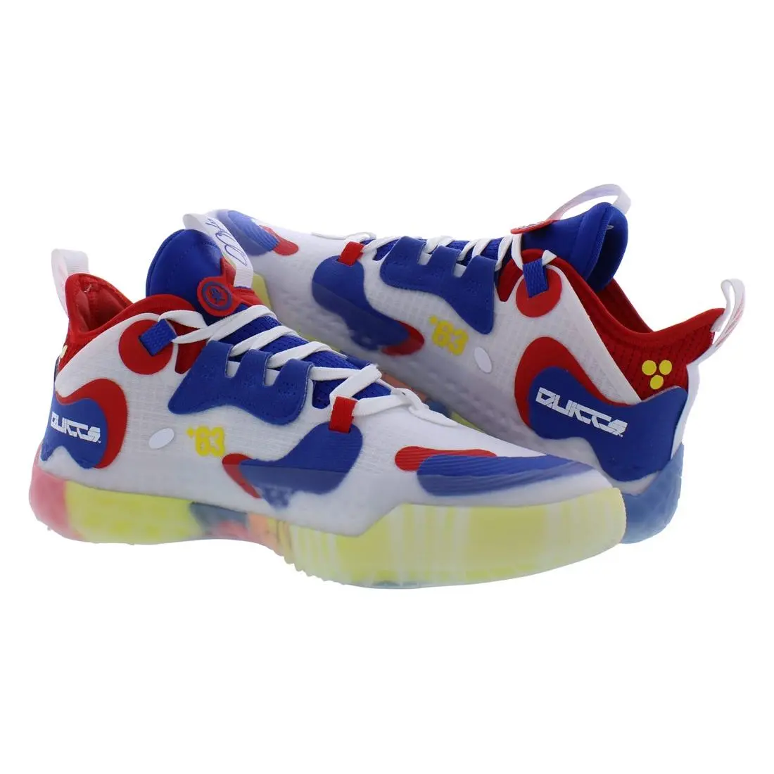Adidas shoes - Cloud White/Royal Blue/Vivid Red, Full: Cloud White/Royal Blue/Vivid Red (UPC: 194830768466) 1