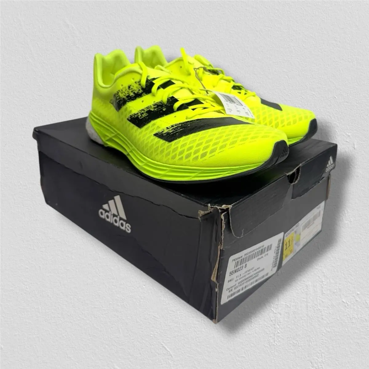 Adidas shoes - adidas Adizero Pro - Adizero Pro - FY0101 - Yellow/Core Black 2