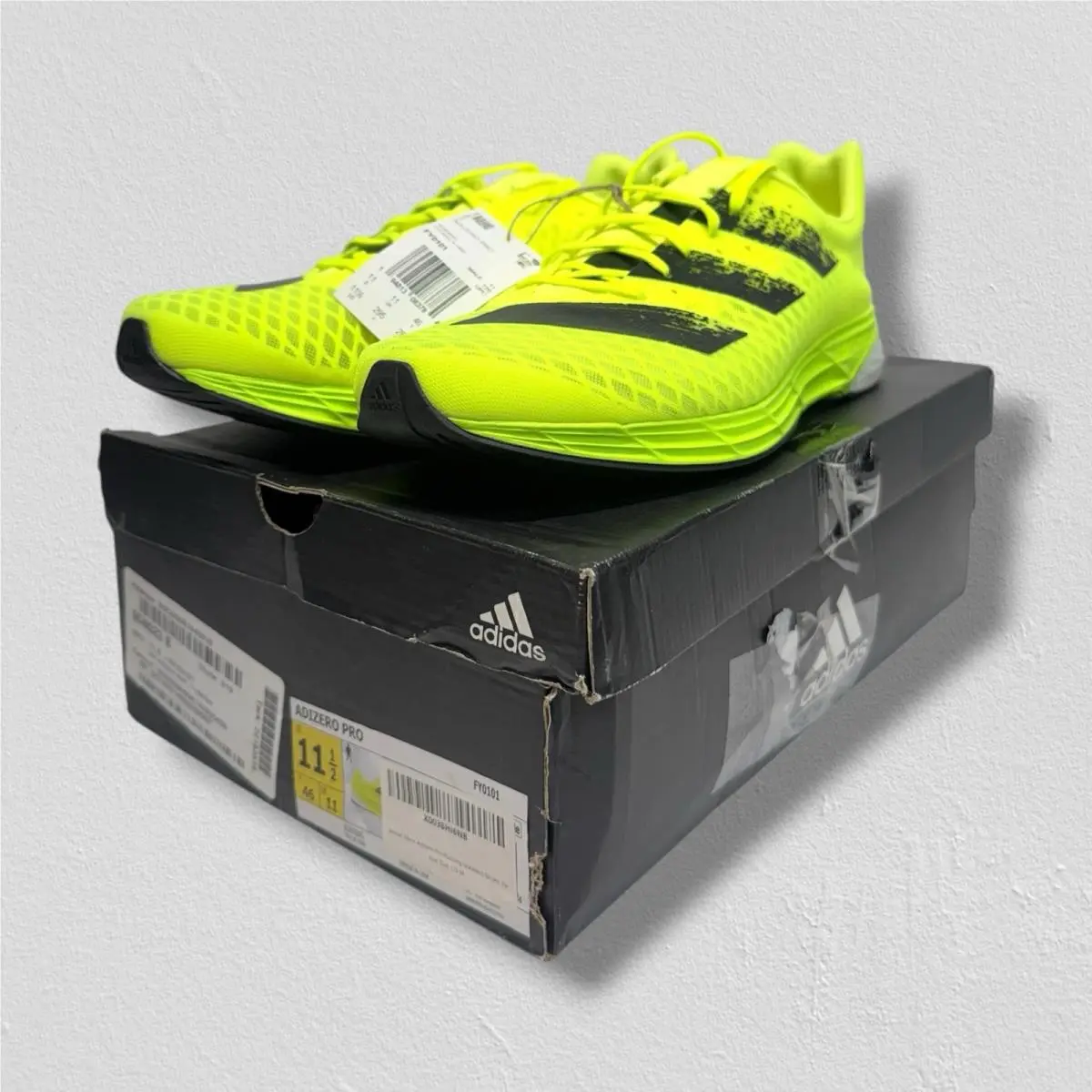 Adidas shoes - adidas Adizero Pro - Adizero Pro - FY0101 - Yellow/Core Black 6
