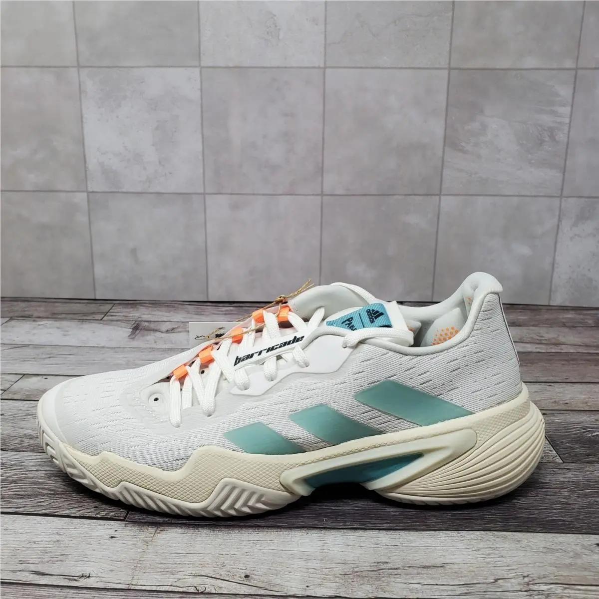 Adidas shoes - Adidas Barricade Parley - Barricade Parley - GX6417 - White 3