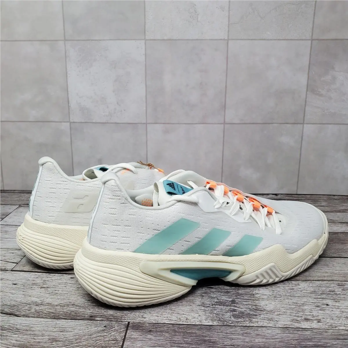 Adidas shoes - Adidas Barricade Parley - Barricade Parley - GX6417 - White 5