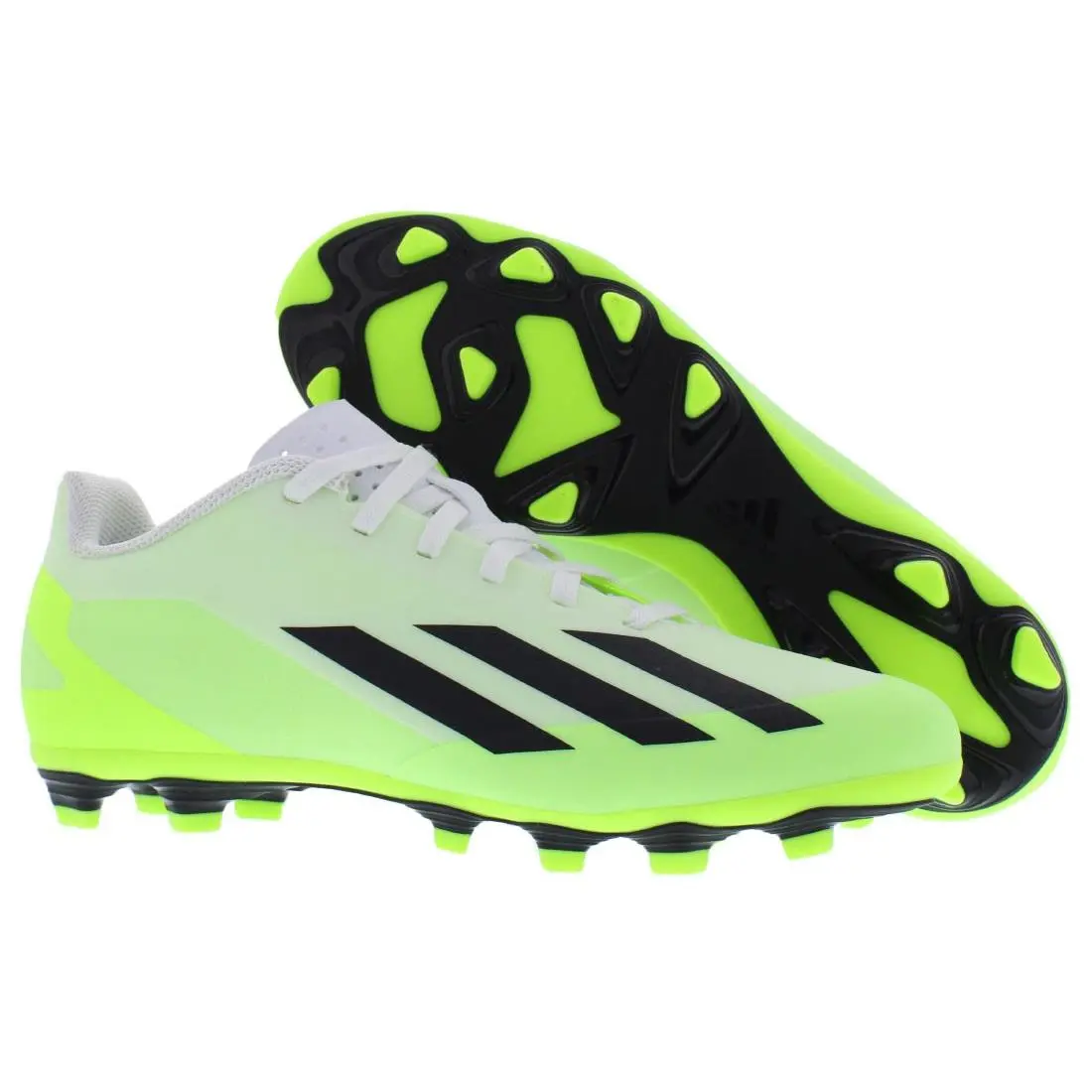 Adidas X Crazyfast.4 Firm Ground Unisex Shoes Size 5 Color: Footwear