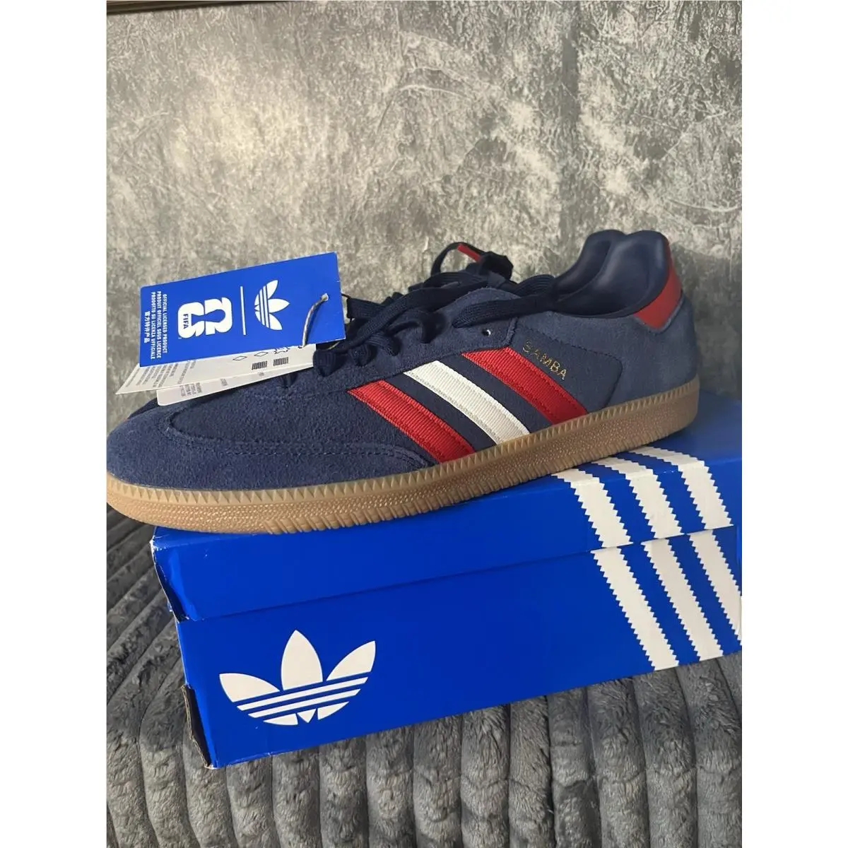 Adidas Samba World Cup Limited Edition Men’s 11.5 Shoes Navy