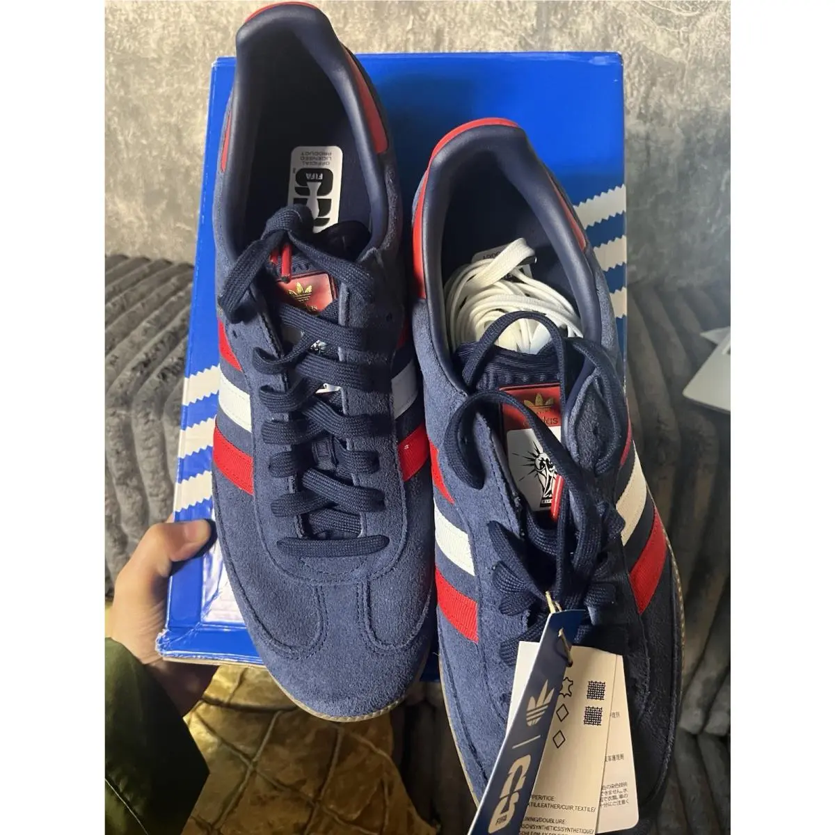 Adidas shoes - adidas Samba - Samba - Blue 1