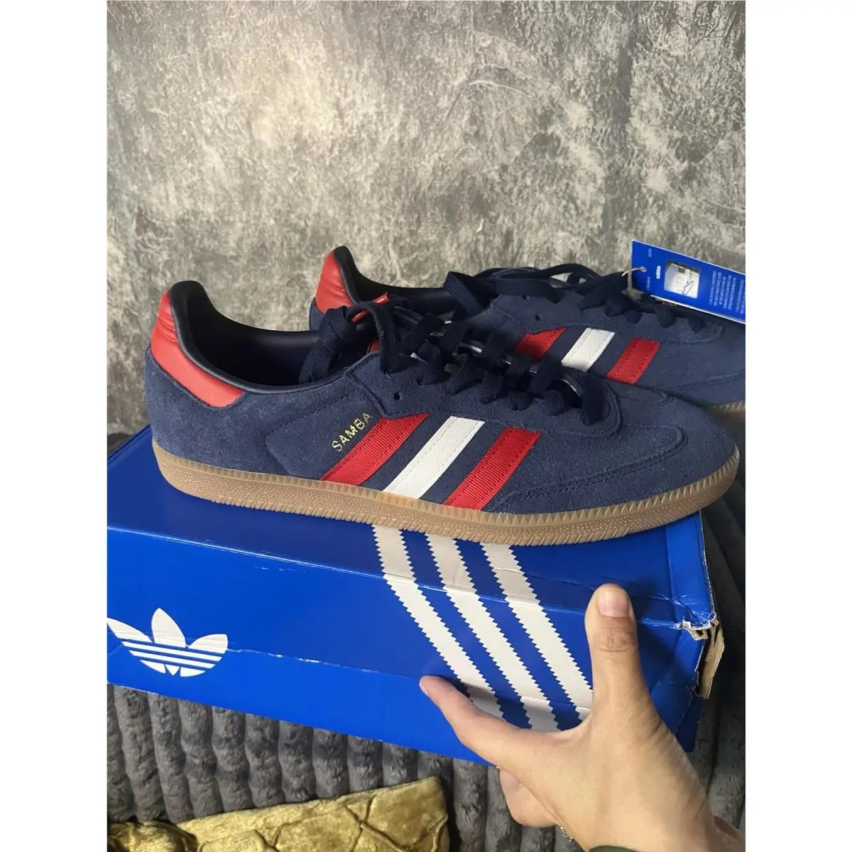 Adidas shoes - adidas Samba - Samba - Blue 2