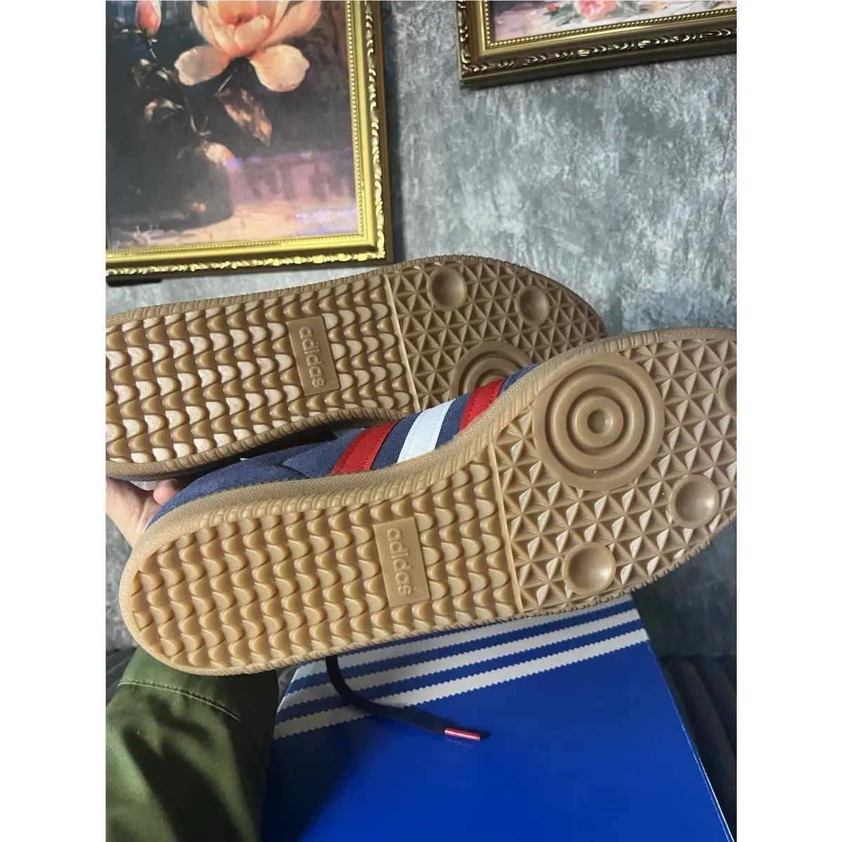 Adidas shoes - adidas Samba - Samba - Blue 4