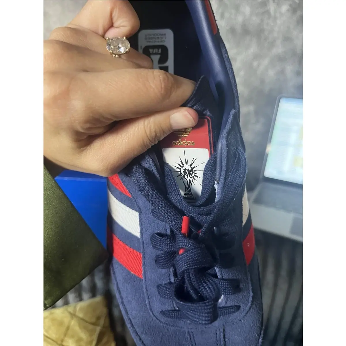 Adidas shoes - adidas Samba - Samba - Blue 5