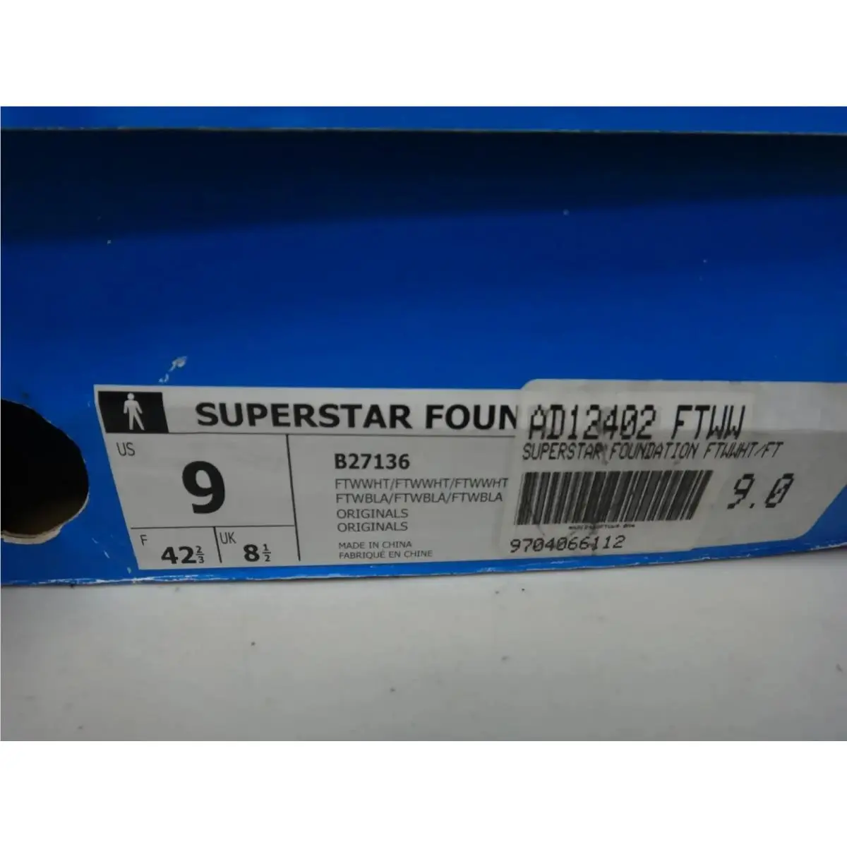 Adidas shoes - Superstar Foundation - Superstar Foundation - B27136 AD12402 - White 1