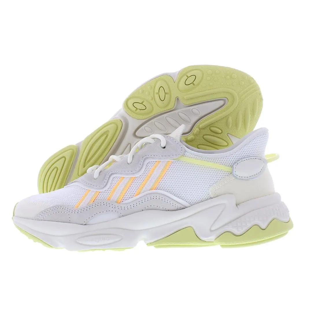 Ozweego Womens Shoes Size 8 Color: White/grey/orange by Adidas