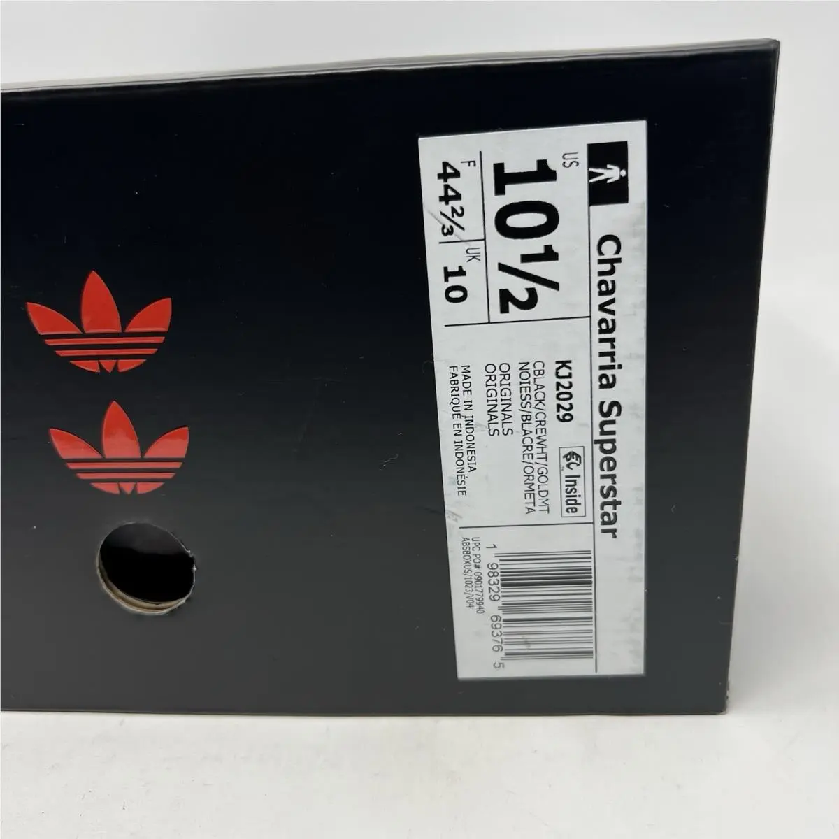 Adidas shoes - Adidas Superstar x Chavarria - Superstar Chavarria - KJ2029 - Cracked Black / Core White / Roses 8