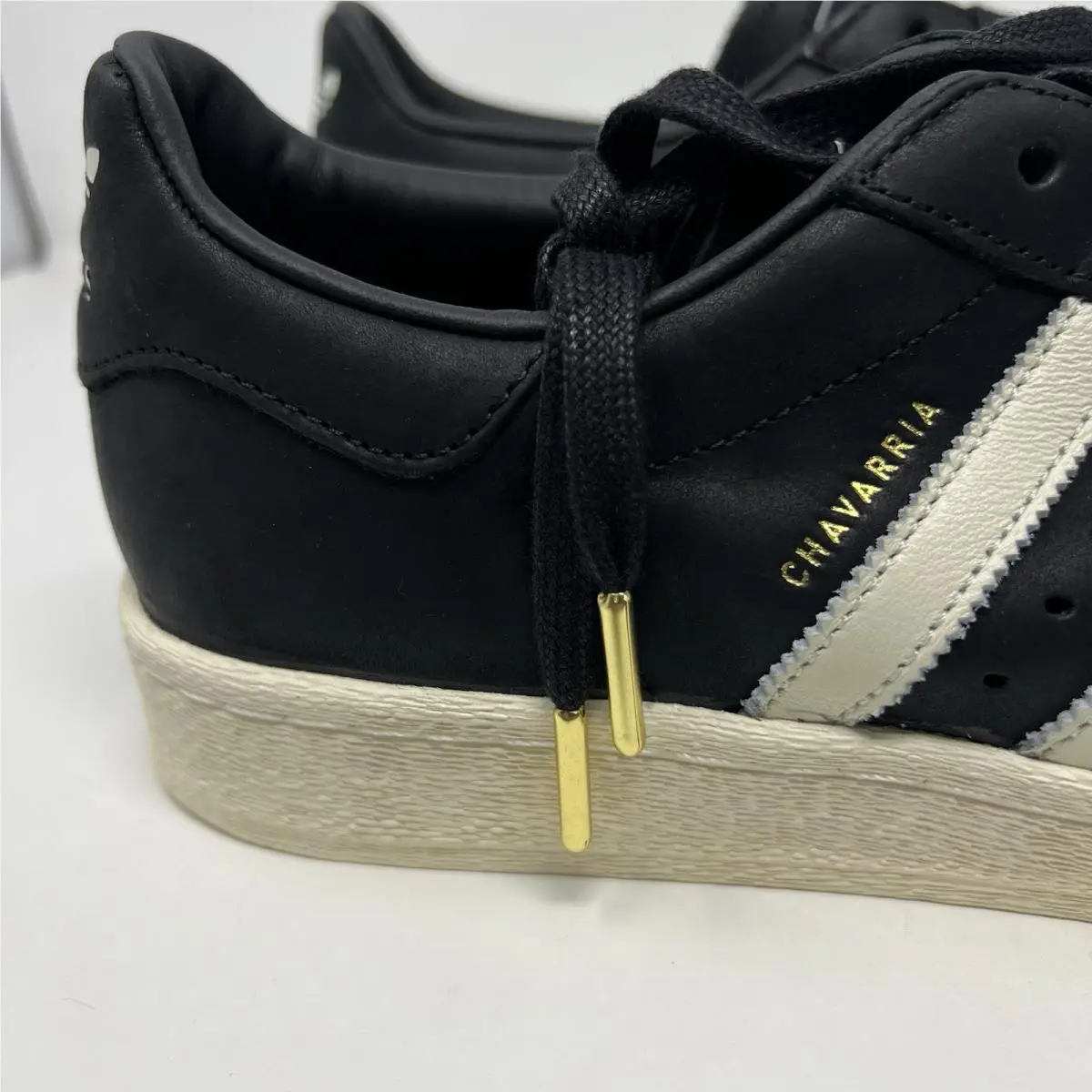Adidas shoes - Adidas Superstar x Chavarria - Superstar Chavarria - KJ2029 - Cracked Black / Core White / Roses 2