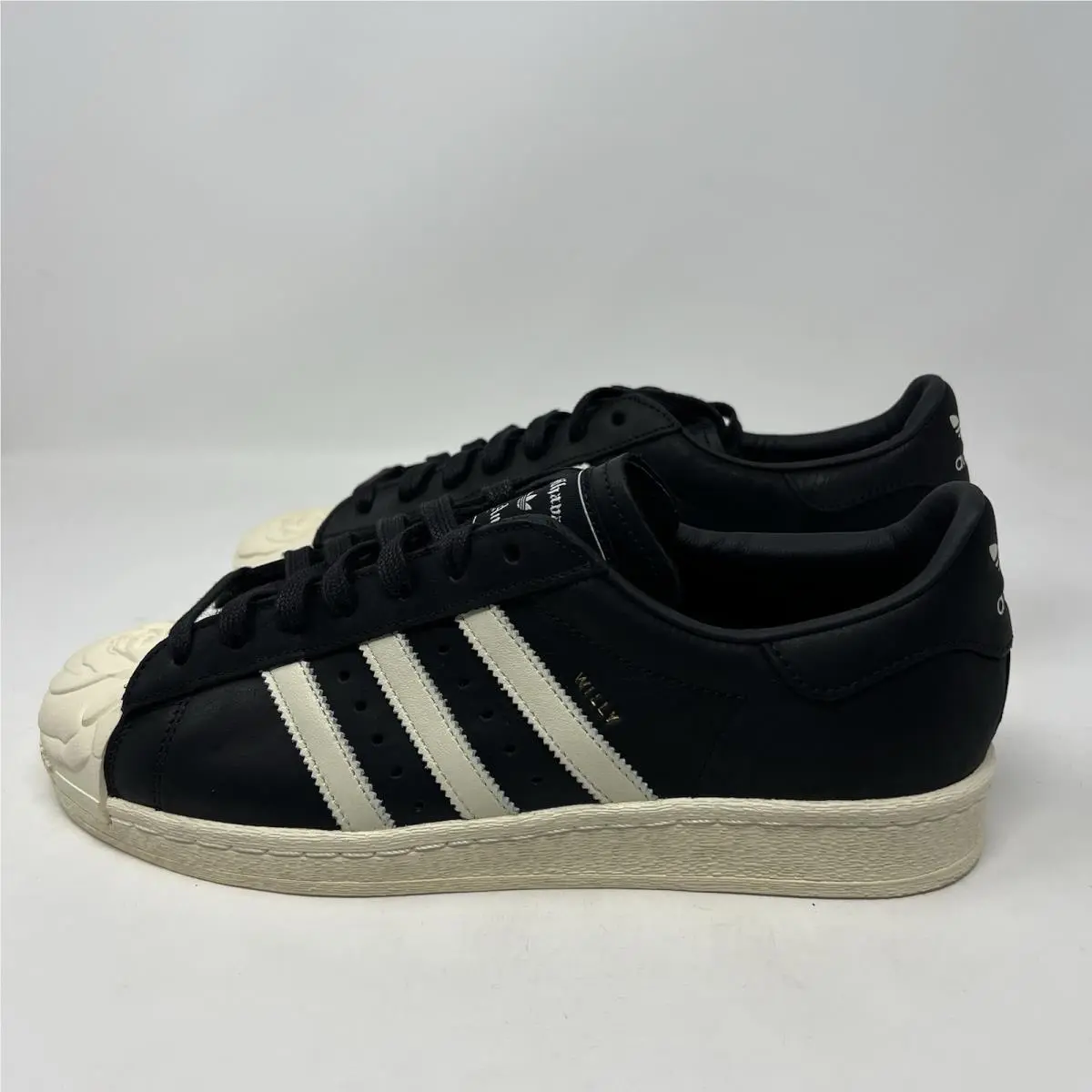 Adidas shoes - Adidas Superstar x Chavarria - Superstar Chavarria - KJ2029 - Cracked Black / Core White / Roses 5