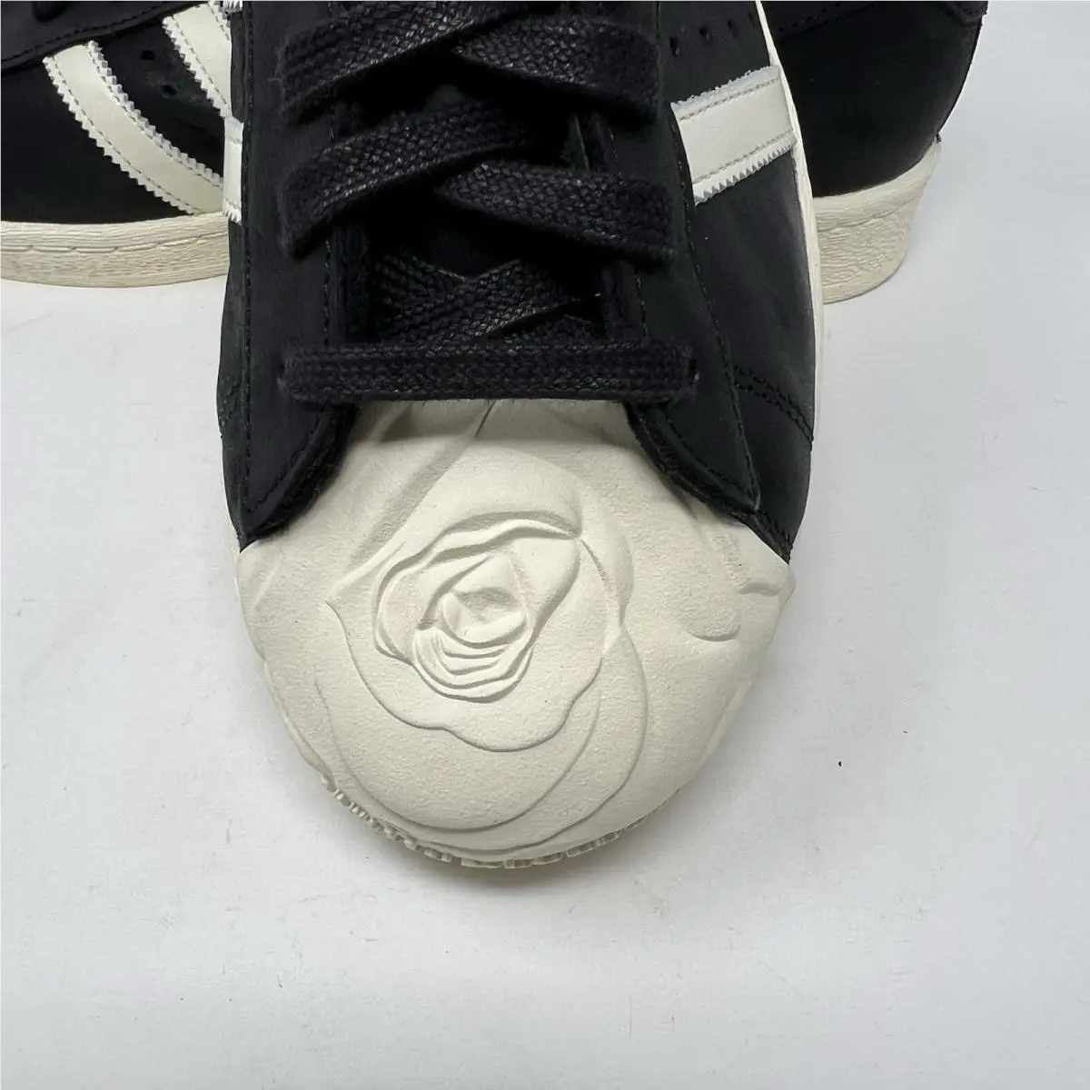 Adidas shoes - Adidas Superstar x Chavarria - Superstar Chavarria - KJ2029 - Cracked Black / Core White / Roses 10