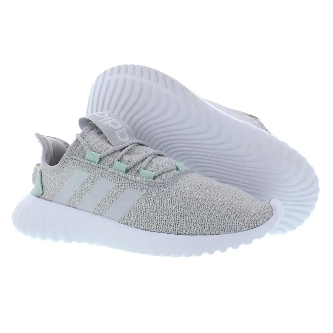 Kaptir X Mens Shoes Size 9 Color: Grey/white/green Tint by Adidas