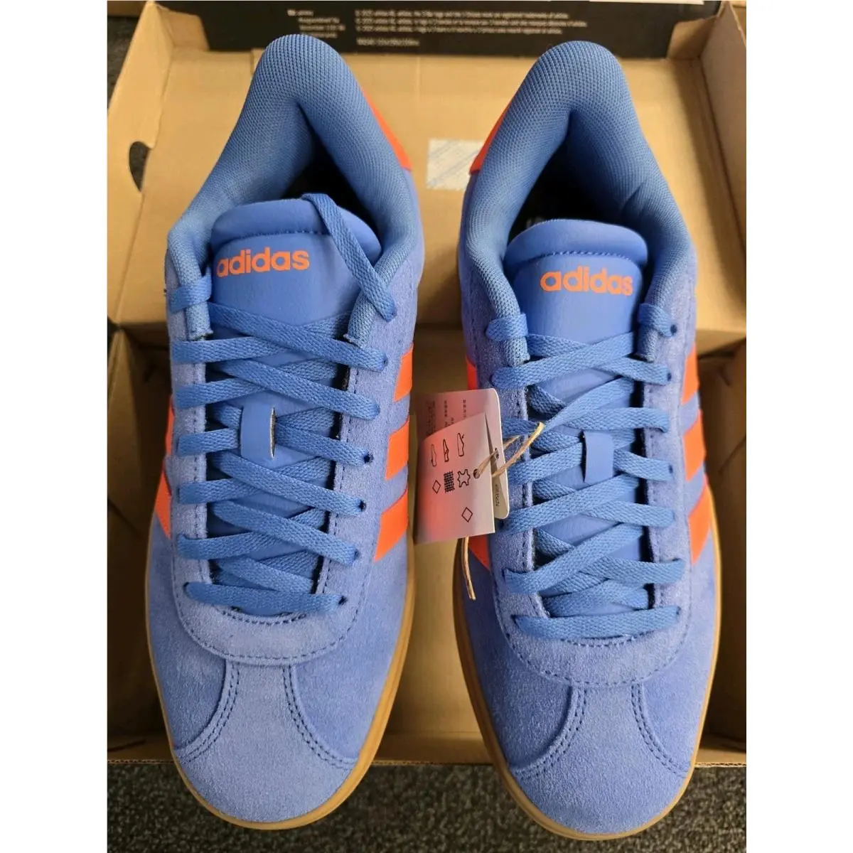 Adidas shoes - adidas Vl Court Bold Lace Up - IH9154 - Blue 0