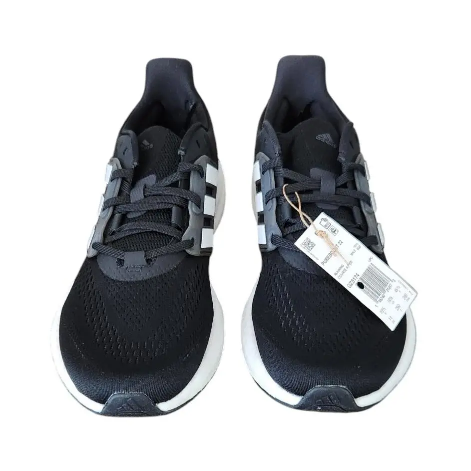 Adidas shoes - PUREBOOST 22 - PUREBOOST - GW4832 - Black White 1