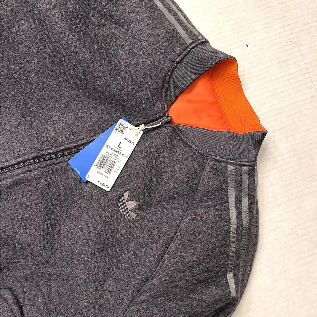 Adidas clothing - Adidas KR7618 - Gray (UPC: 198323766021) 0
