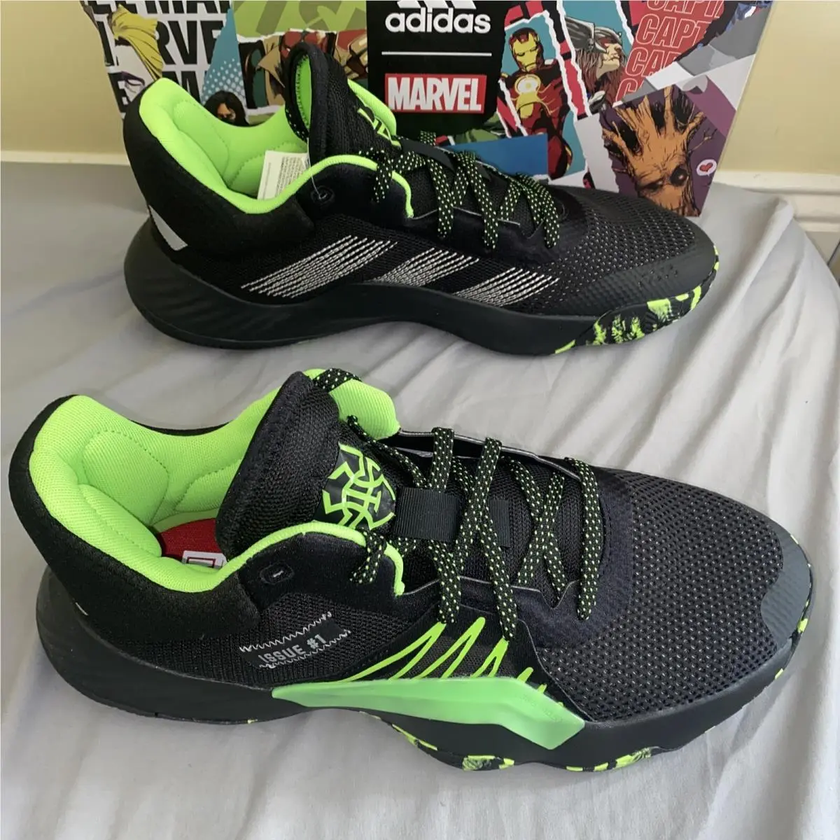 Adidas shoes - adidas D.O.N. Issue #1 - Issue - EF2805 - Green 3