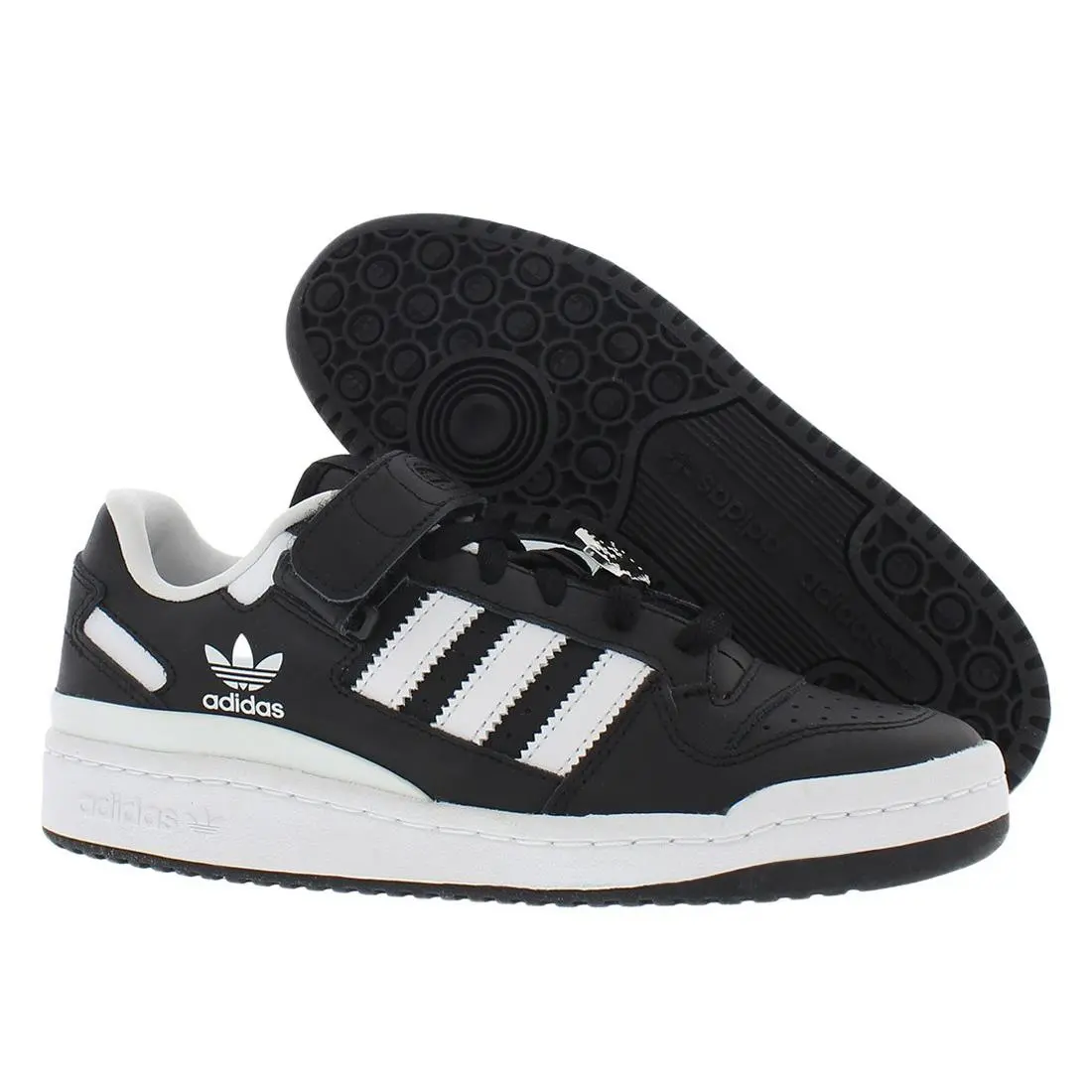 Originals Forum Low W Womens Shoes Size 6 Color: Core Black/footwear by Adidas
