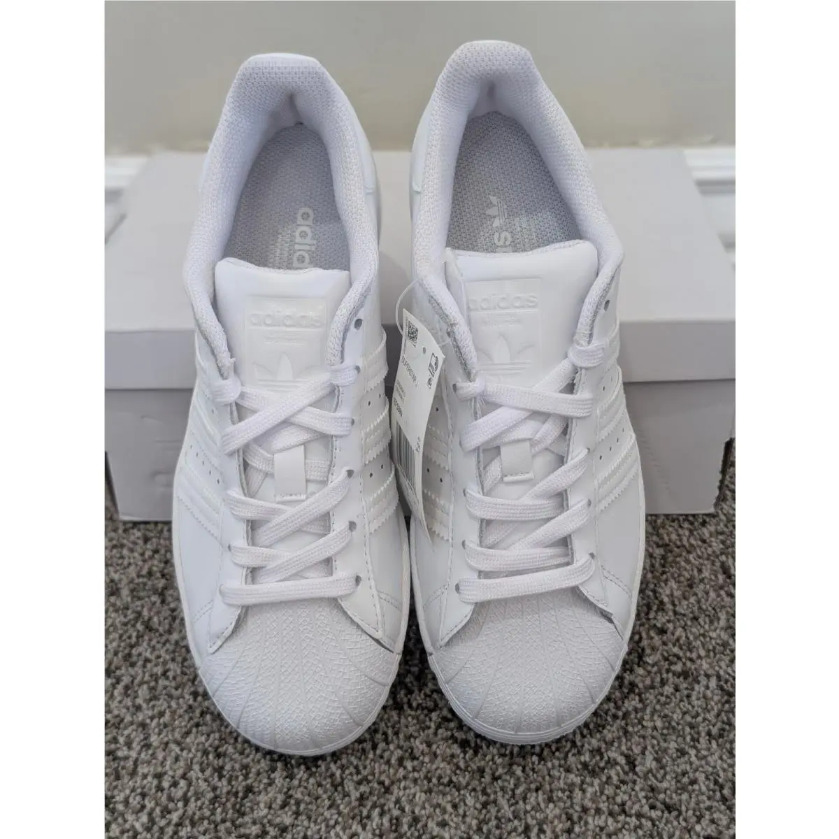 Adidas shoes - Adidas	Superstar J - White 1
