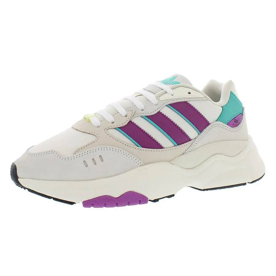 Adidas shoes - Cream/Purple, Main: Off-White (UPC: 195746699400) 3