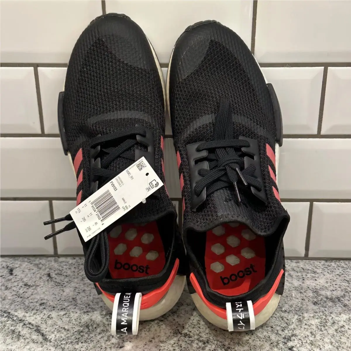 Adidas shoes - adidas NMD_R1 - Black 5