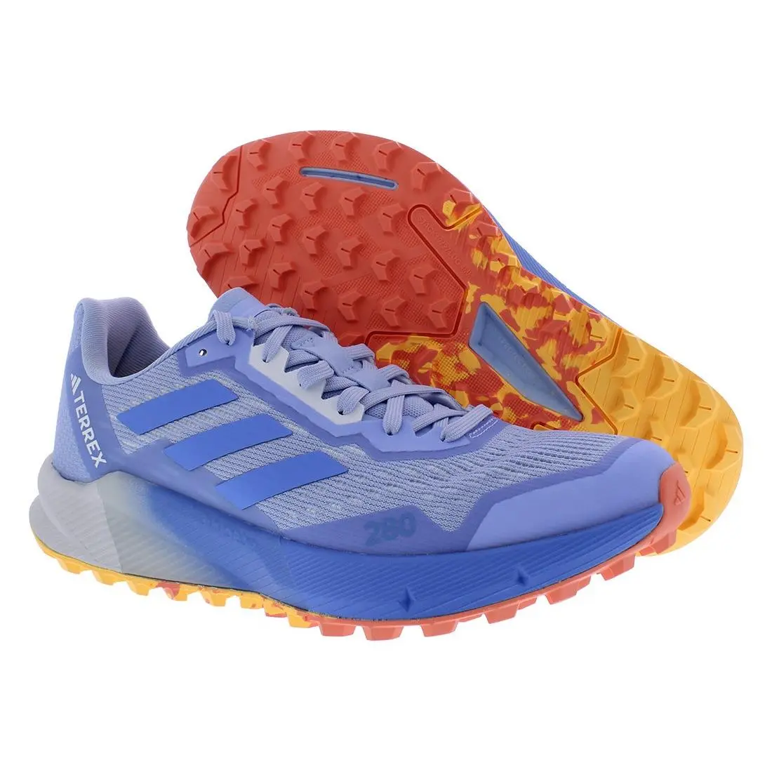 Adidas Terrex Agravic Flow 2 Womens Shoes Size 10.5 Color: Blue Dawn/blue - Blue Dawn/Blue Fusion/Coral Fusion, Main: Blue