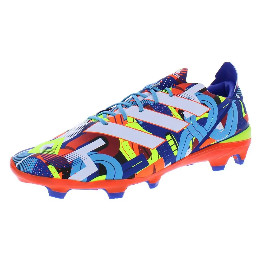 Game Mode Firm Ground Unisex Shoes Size 10 Color: Bright Cyan/cloud by Adidas