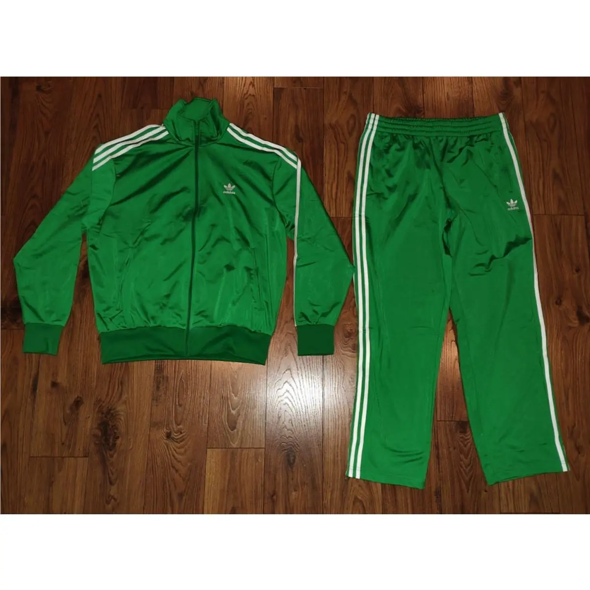 Adidas Retro Firebird Full Track Suit Pants Jacket Men`s XL JD0183 JD0184