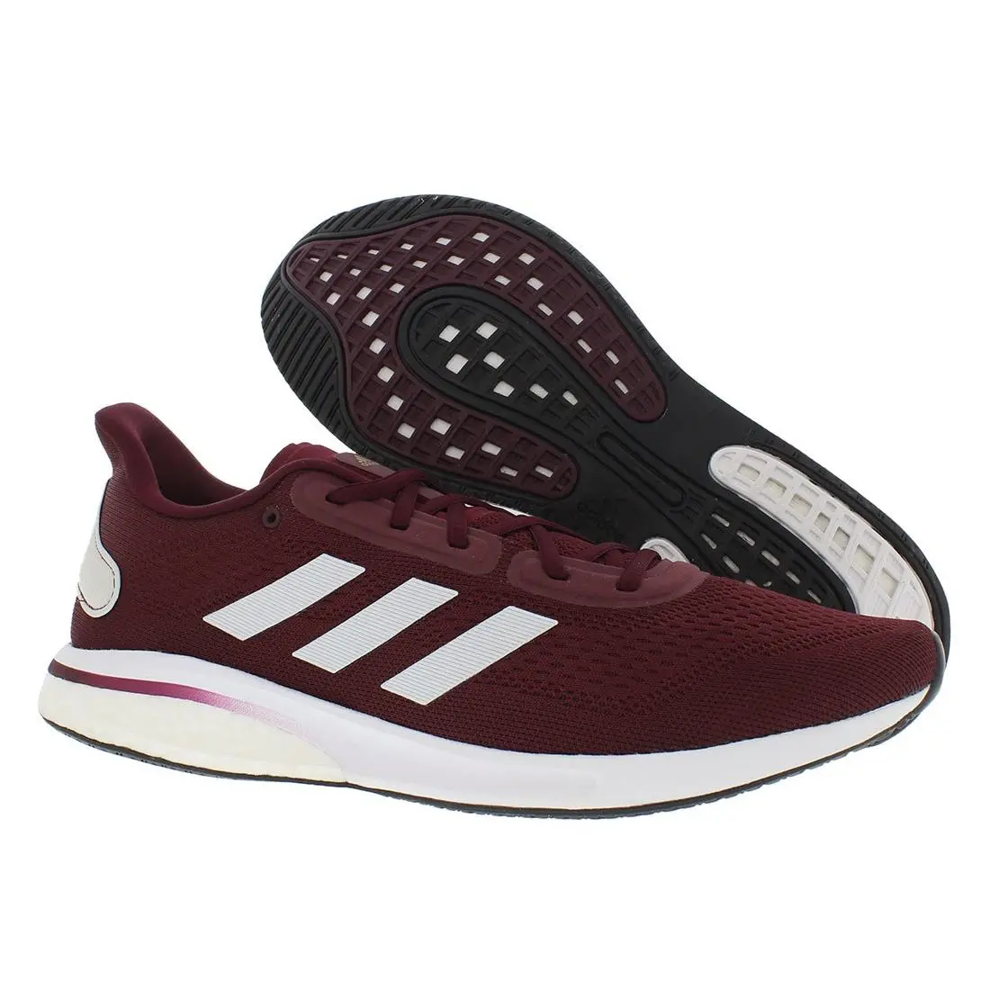Supernova Unisex Shoes Size 18 Color: Team Maroon/cloud White/gold by Adidas