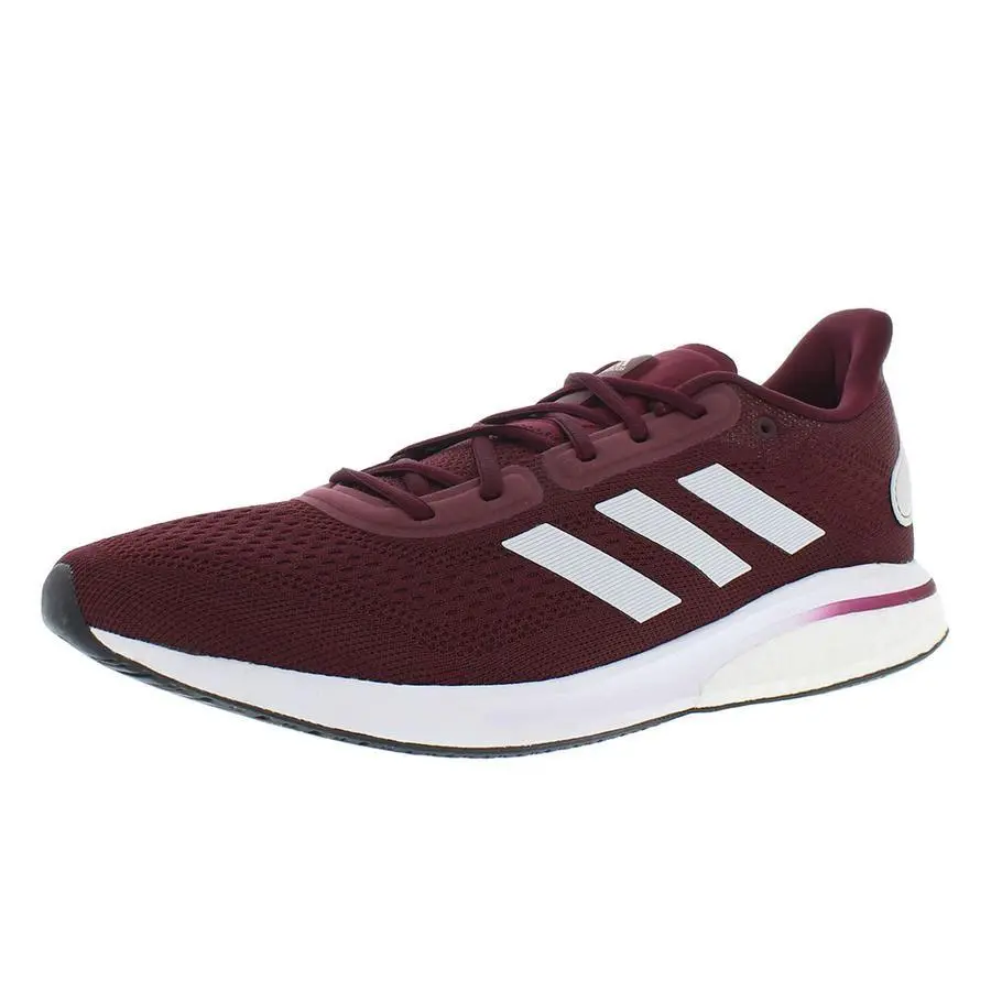 Adidas shoes - Team Maroon/Cloud White/Gold Metallic, Main: Red (UPC: 194818650226) 3