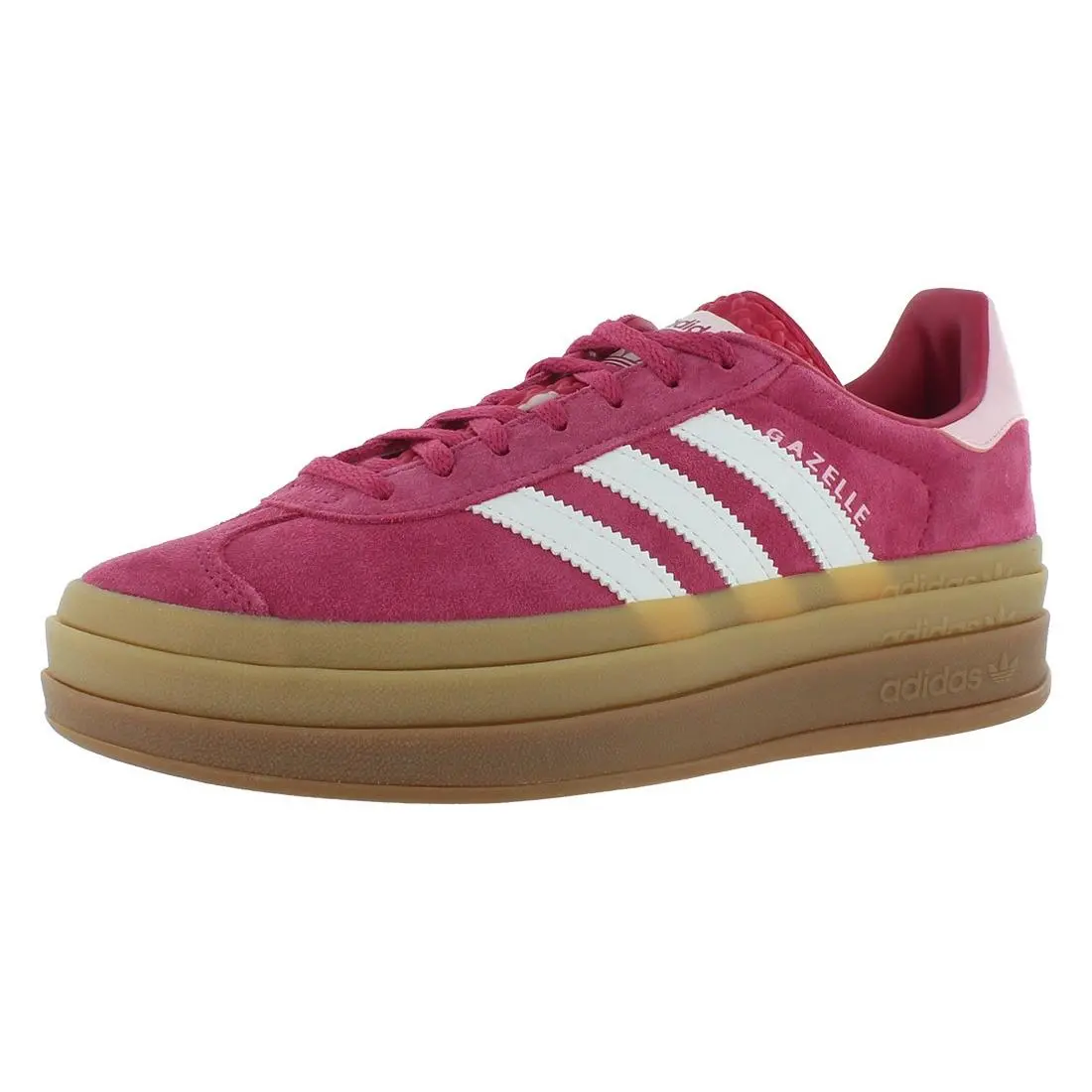 Adidas Gazelle Bold Womens Shoes Size 9.5 Color: Pink/white - Pink/White, Main: Pink