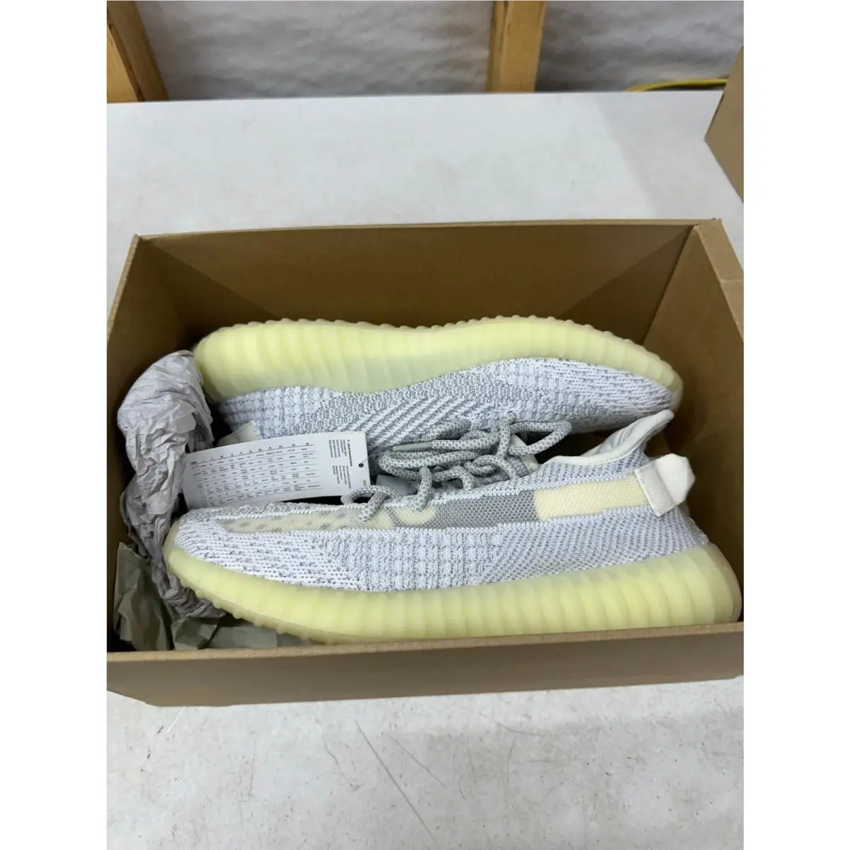 Adidas shoes - adidas Yeezy Boost 350 V2 - EF2367 - Grey/White (UPC: 192614405415) 2