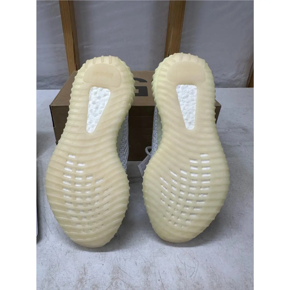 Adidas shoes - adidas Yeezy Boost 350 V2 - EF2367 - Grey/White (UPC: 192614405415) 5