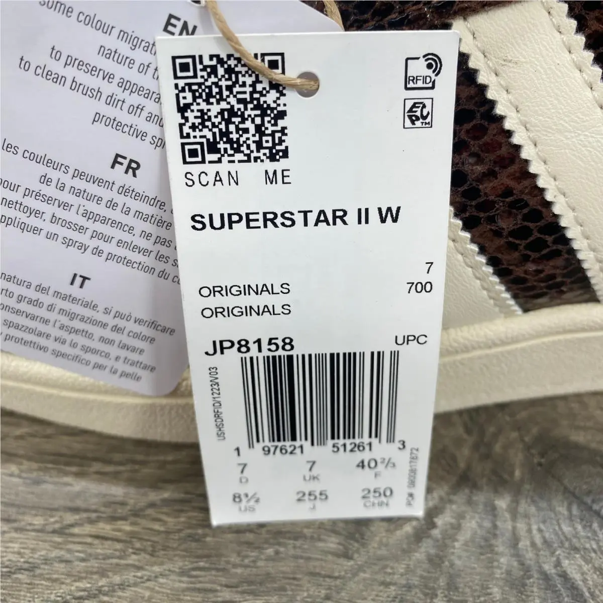 Adidas shoes - Superstar II W - Superstar - Brown 2