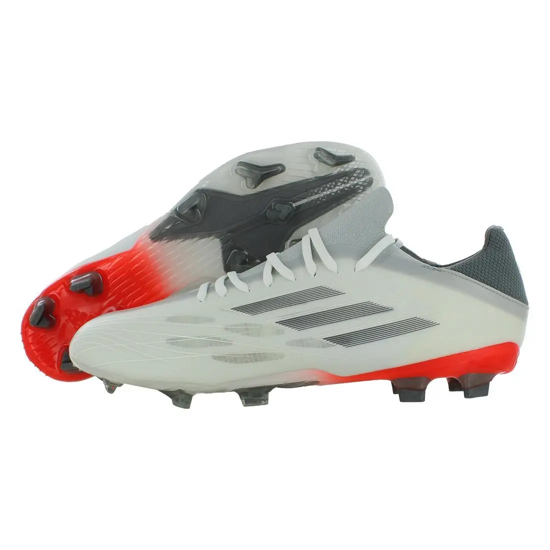 Adidas shoes - Cloud White/Iron Metallic/Solar Red, Main: White (UPC: 191985068342) 0