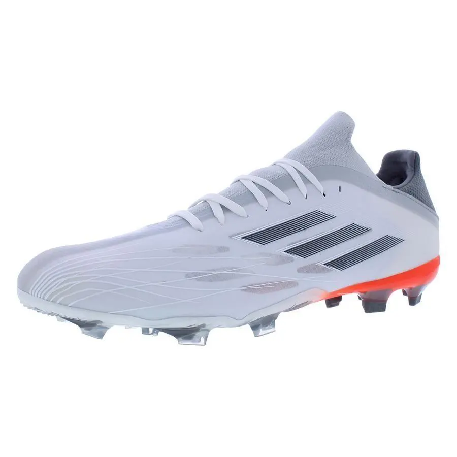 Adidas shoes - Cloud White/Iron Metallic/Solar Red, Main: White (UPC: 191985068342) 3