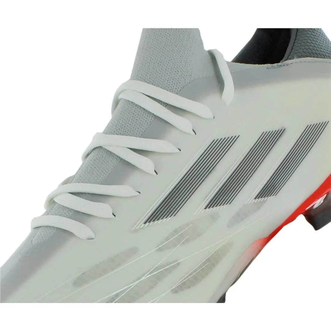 Adidas shoes - Cloud White/Iron Metallic/Solar Red, Main: White (UPC: 191985068342) 1