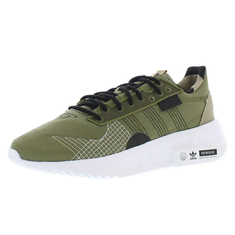 Adidas shoes - Focus Olive/Core Black/Cloud White, Main: Green (UPC: 194818727515) 2