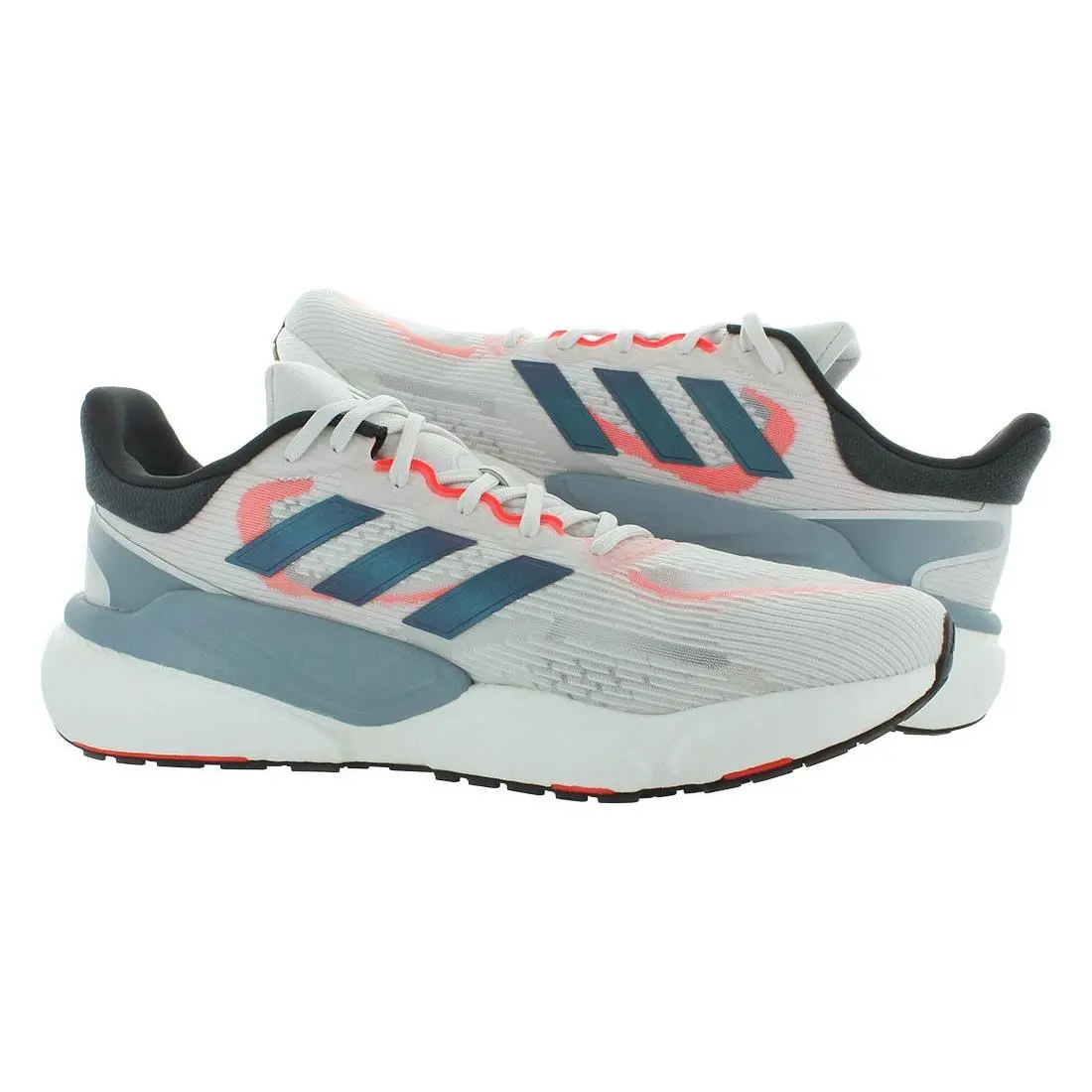Adidas shoes - Crystal White/Grey Five/Solar Red, Main: White (UPC: 195747706930) 1