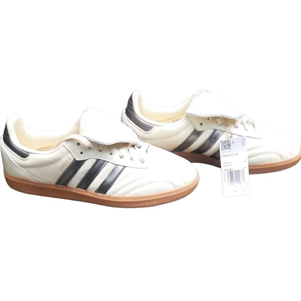 Adidas Wmns Samba LT Cream White Core Black JP6143 Women`s Size 9