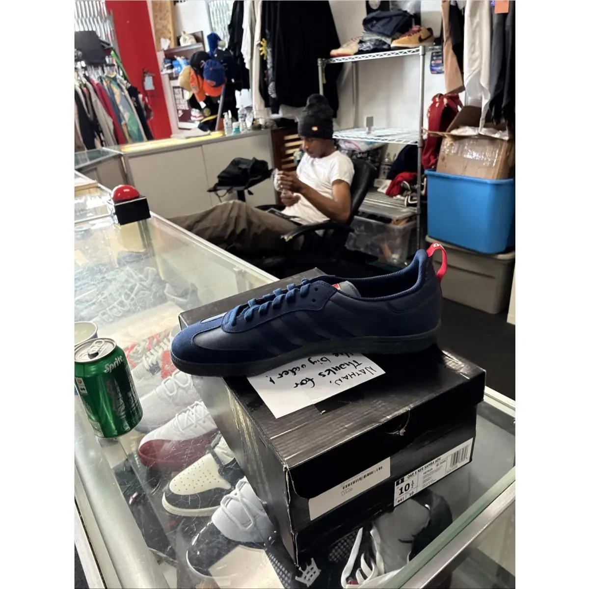 Adidas shoes - adidas Samba - Samba - IG7925 - Blue 8